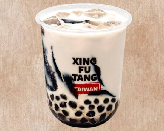 Brown Sugar Pearl and Herbal Jelly Milk 仙氣山水画